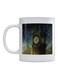 Big Ben Printed Mug White/Black/Brown