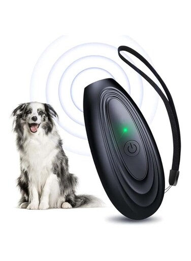 X spring Anti Barking Device, Handheld Dog Repellent, Ultrasonic Dog Bark Deterrents to Stop Dog Barking and Control Dog Barking, Handheld Devices with Dual Frequency for Training Dog