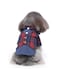 Dog Tuxedo with Bow, Striped Plaid Pet Cat Dog Costume Elegant Formal Dress Shirt for Wedding Party Birthday, Gentleman Puppy Outfits Pets Suit Clothes for Small Cats Dogs