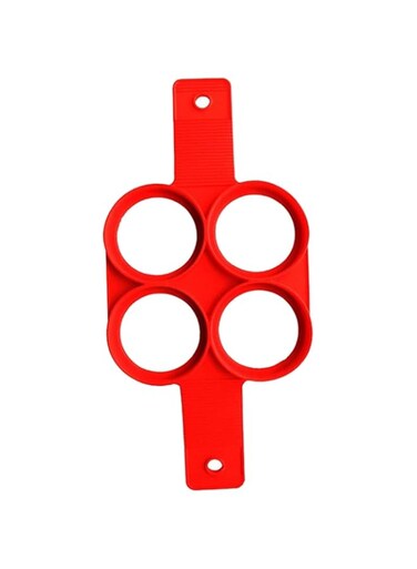 Dubai Gallery Pancake Maker Egg Mould Ring Red AMZ-N27617181A