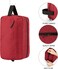 Vorspack Toiletry Bag Hanging Dopp Kit for Men Water Resistant Shaving Bag with Large Capacity for Travel - Maroon
