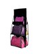 Pocket Clear Purse Handbags Organizer Door Closet Shelf Hanging Storage Bag Black 20*10*20cm