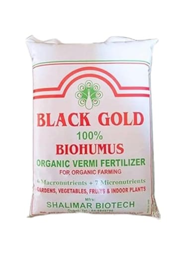 Black Gold- Black Gold Organic Vermi Fertilizer Organic Compost gold