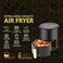 6L Digital Air Fryer 2400W Oil-Free Cooker with Touch Control, Multi-Function &amp; Rapid Air Cooking