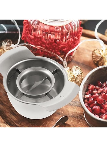 MAKINGTEC Pomegranate Peeler, Stainless Steel Pomegranate Peeler, Non-slip Pomegranate Deseeder Peeling Tool, Fruit Peeling Tool, Pomegranate Prep Tool for Home Kitchen