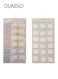 Dual Sided Wall Closet Hanging Organizer Storage with Mesh Pockets for Underwear Bra Underpants Socks (Gray 18+18 Pockets)