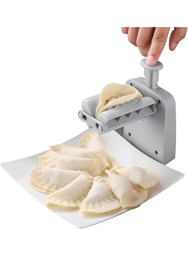 LLC Manual Press Dumpling Maker Home Dumpling Making Machine DIY Making Mold Dumplings and Pancakes Tool Easy Kitchen Accessories for Beginner Dumpling Mould for Home.
