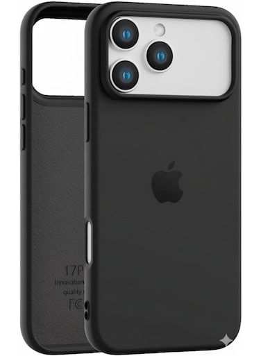 New iPhone 17 Pro Max Black Luxury Magnetic Compatible for iPhone Series &ndash; Shockproof, Slim Fit, Soft-Touch Protective Cover with Magnetic Wireless Charging Support