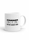Your Wall Funny Coffee Periodic Table Artwork Printed Ceramic Coffee Mug 325ml, Perfect Gifting by Spoil Your Wall