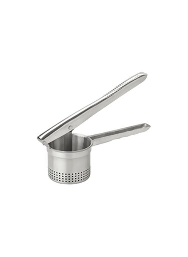 Stainless Steel Potato Press Silver 24.5x8x10cm