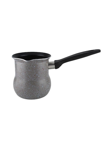 Milk Warmer With Black Lite Handle Grey/Black 10cm