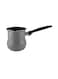 Milk Warmer With Black Lite Handle Grey/Black 10cm