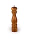 Acacia Wooden Pepper Grinder - 10" Large Manual Pepper Mill   Elegant and Functional Kitchen Tool   Dimensions: 6x6x25.4 cm   Ideal for Effortlessly Grinding Fresh Spices to Enhance Your Dishes