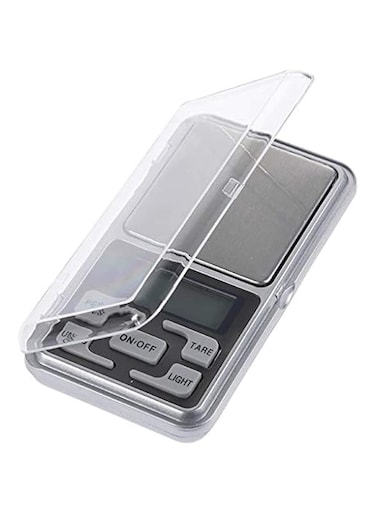 U-HOOME Mini Electronic Digital Pocket Scale Jewelry Diamond Gold Coin Calibration Weighing Balance Portable 500G/0.01G Counting Function