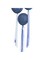 Ginger Ray Blue Streamer Balloon Tails, One Size