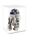 Acrylic Display Case with White Base   Display Boxes for Collectibles   Dustproof Protection Showcase (25x25x35 cm)