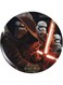 Stor Melamine Plate With Out Rim Star Wars Episode Vii