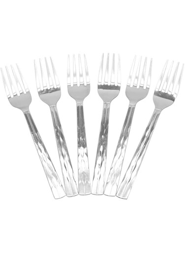Raj Symphoney Dessert Fork 6 Pieces Set, 23 cm, SCTS02, Sweet Fork , Pastry Fork , Dessert Utensil