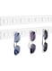 NALACAL Acrylic Wall Mounted Sunglasses Organizer, 2 Pack Eyeglass Holder Stand Display for Multiple Glasses, Space-Saving Sunglasses Storage Rack for Home, Office, Living Room, and Bathroom
