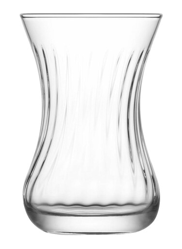 6-Piece Demet Tea Glass Set Clear 135ml
