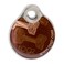 Rogz Mocha Bone ID Tag Idr27-Ce S