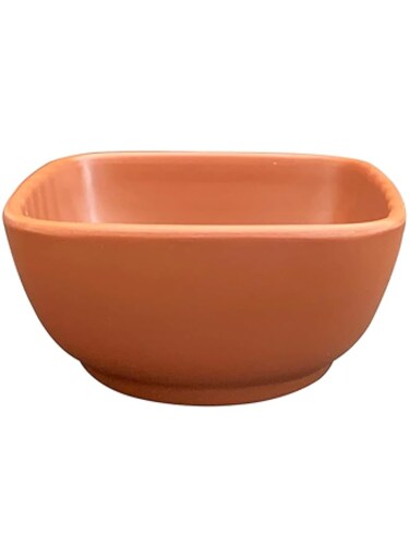 Servewell Melamine Horeca Terracotta Square Mini Bowl 7cm