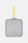 Cuisine Ceramic Coated Non-Stick Griddle Pan, Grey