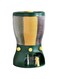 TYSSA Food Grain Storage Container,Rotating Sealed Rice Bucket Household Grain Storage Box Kitchen Storage Tank for Cereal, Candy, Coffee Bean, Grain,Green