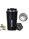 Insulated Coffee Travel Mug - Stainless Steel Thermal Cup with Leak-Proof Lid, Double-Wall Vacuum Flask for Hot and Cold Drinks, 380ml