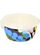 French Bull,Bindi,Porcelain storage Bowl, 550 ml,with lid, printed porcelain with modern colors,Airtight,food safe,microwave safe,dishwasher safe,easy to clean,suitable for kitchen.