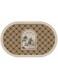HYTTER Non-Slip Bathroom Rug Mat Absorbent Quick-Drying Mat Light Luxurious Bath Mat (Geometric pattern)