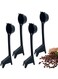 Pcs Creative Cartoon Giraffe Shaped Coffee Spoon, Cute Coffee Bean Powder Dosing Spoon for Office Kitchen Bar Use