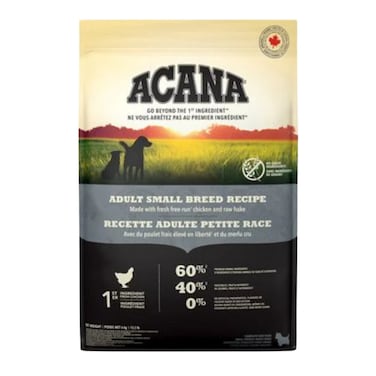 Acana Small Breed Adult Dry Dog Food With Chicken &amp; Raw Hake - 340g
