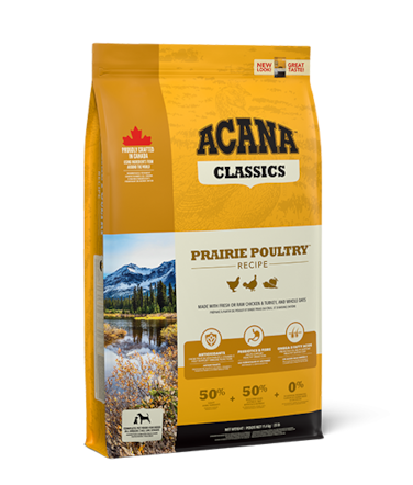 Acana Classics Prairie Poultry - Medium Breed Adult Dog Protein-Rich Dry Food

