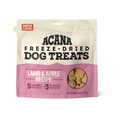 Acana Lamb &amp; Apple Freeze Dried Dog Treats
