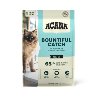 Acana Bountiful Catch Salmon With Whole Herring Adult Dry Cat Food 1.8KG

