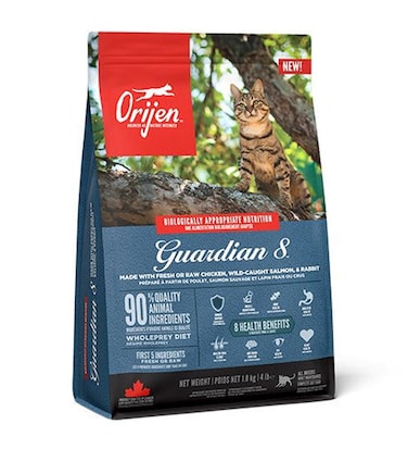 Orijen Guardian 8 - Nutrient-Rich Cat Dry Food 340G
