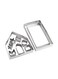 Piece 3D Gingerbread House Cookie Cutters, Gift Box Package Christmas Cookie Cutter Set