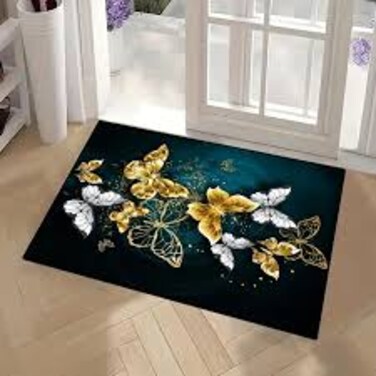 7mm 950g ultra crystal velvet 3D printed carpet 80*120 CM