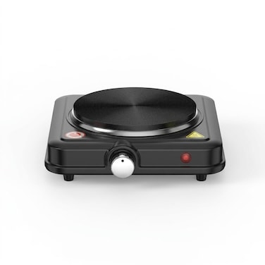 1000W Electric Hot Plate Portable Single Burner Adjustable Temperature Electric Cooking Stove
