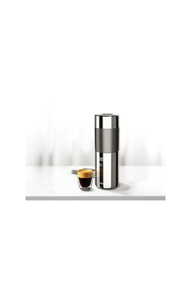 Mini Espresso Maker &ndash; Portable Stainless Steel Coffee Brewer for Home &amp; Travel
