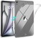 Muzz Clear Protective Case for iPad Air 11 (2024) m2), Slim Bumper Corners, Soft Transparent Back Cover (iPad Air 11 (2024) m2)