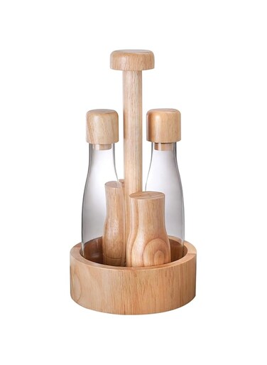 Billi Glass Oil &amp; Vinegar Bottle, Brown, Gw-626