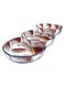 3-Piece Round Glass Baking Dish Set &acirc;&euro;&ldquo; 3L + 2.1L + 1.5L &acirc;&euro;&ldquo; Heat-Resistant Clear Oven Dishes