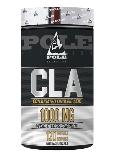 Pole Nutrition CLA 1000mg 120 Softgels - Lean Muscle &amp; Fat Loss Support