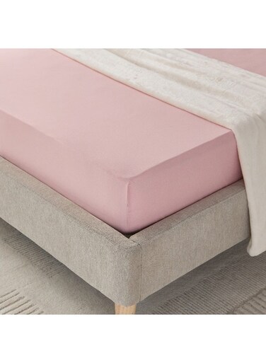 Box Essential Cotton Twin Fitted Sheet 120 x 200 x 36 cm