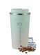 by javaudan Stainless Steel Travel Coffee Mug Double Layer Vacuum Insulation Coffee Cup Portable 510 ml