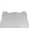 Silicone Dog Cat Bowl Mat Non-Stick Food Pad Water Cushion Waterproof Durable Safe Silicone Pet Mat Dog &amp; Cat Non Slip Bowl Mat, Grey