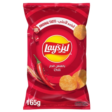Lay&rsquo;s Chili Potato Chips 165g
