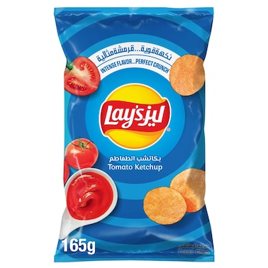 Lay&rsquo;s Tomato Ketchup Potato Chips 165g